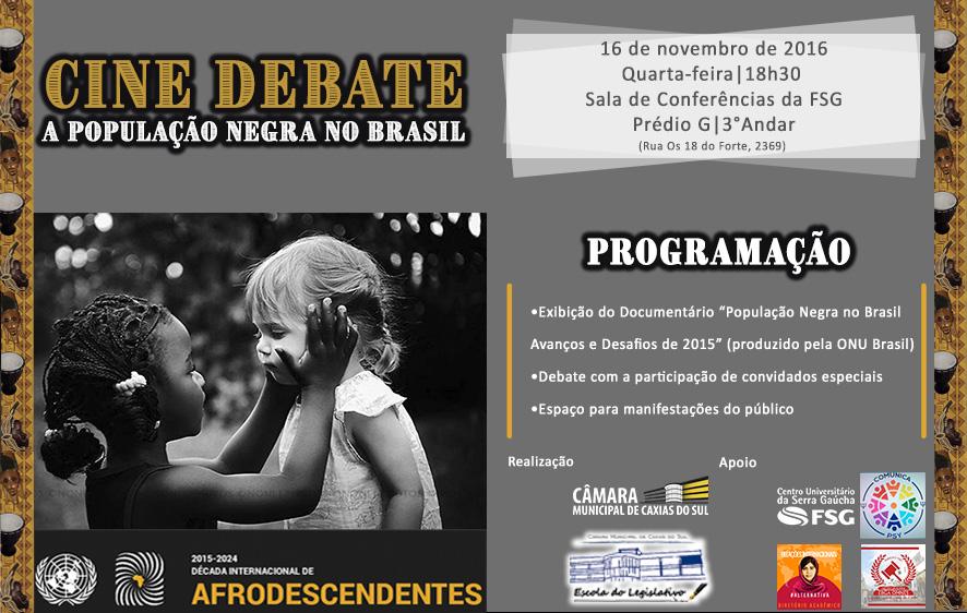 Escola do Legislativo promove cine debate sobre a população negra no Brasil 
