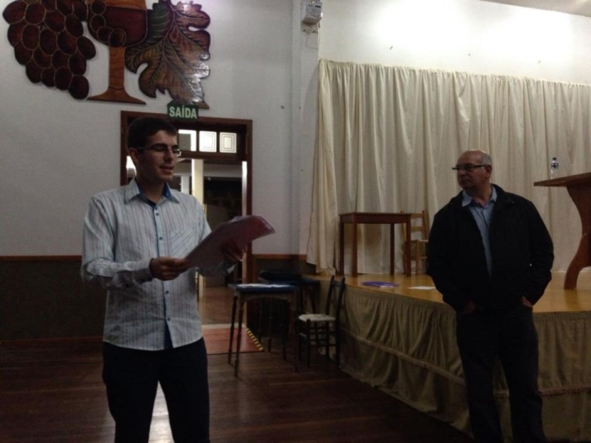Vereador Rafael Bueno participa de reunião em Forqueta