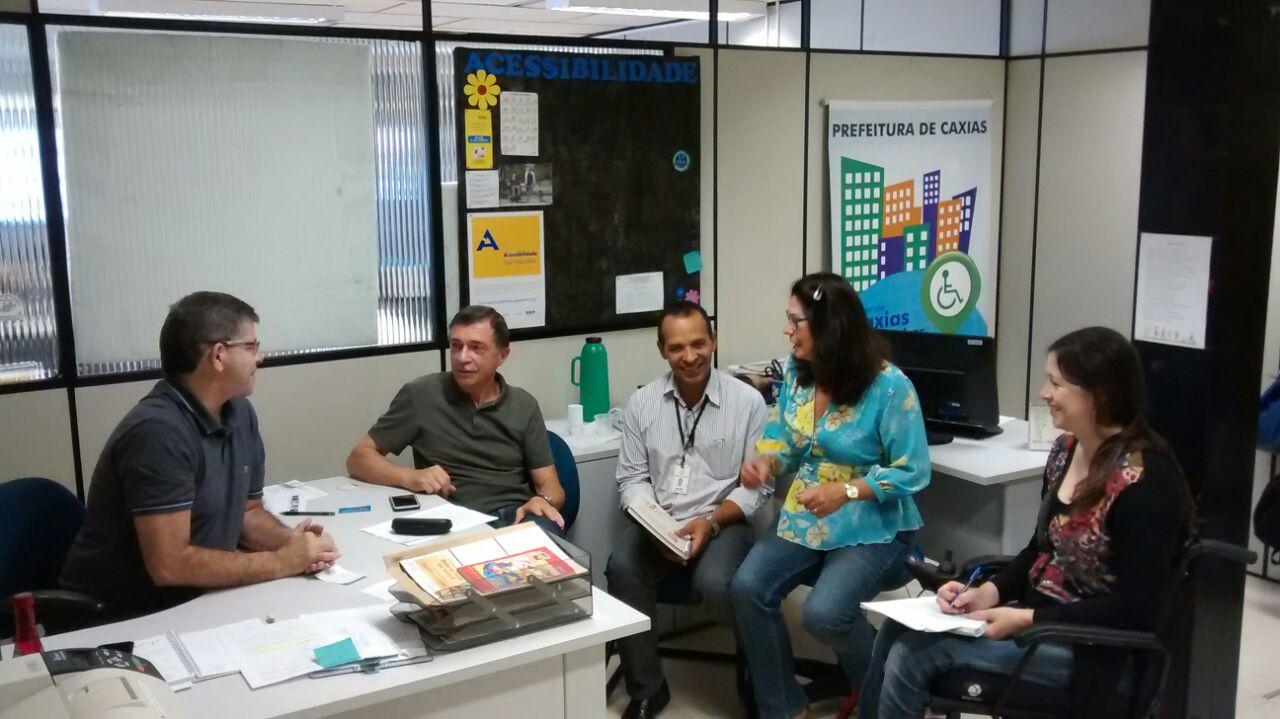 Vereador Adiló Didomenico visita a Coordenadoria de Acessibilidade de Caxias do Sul