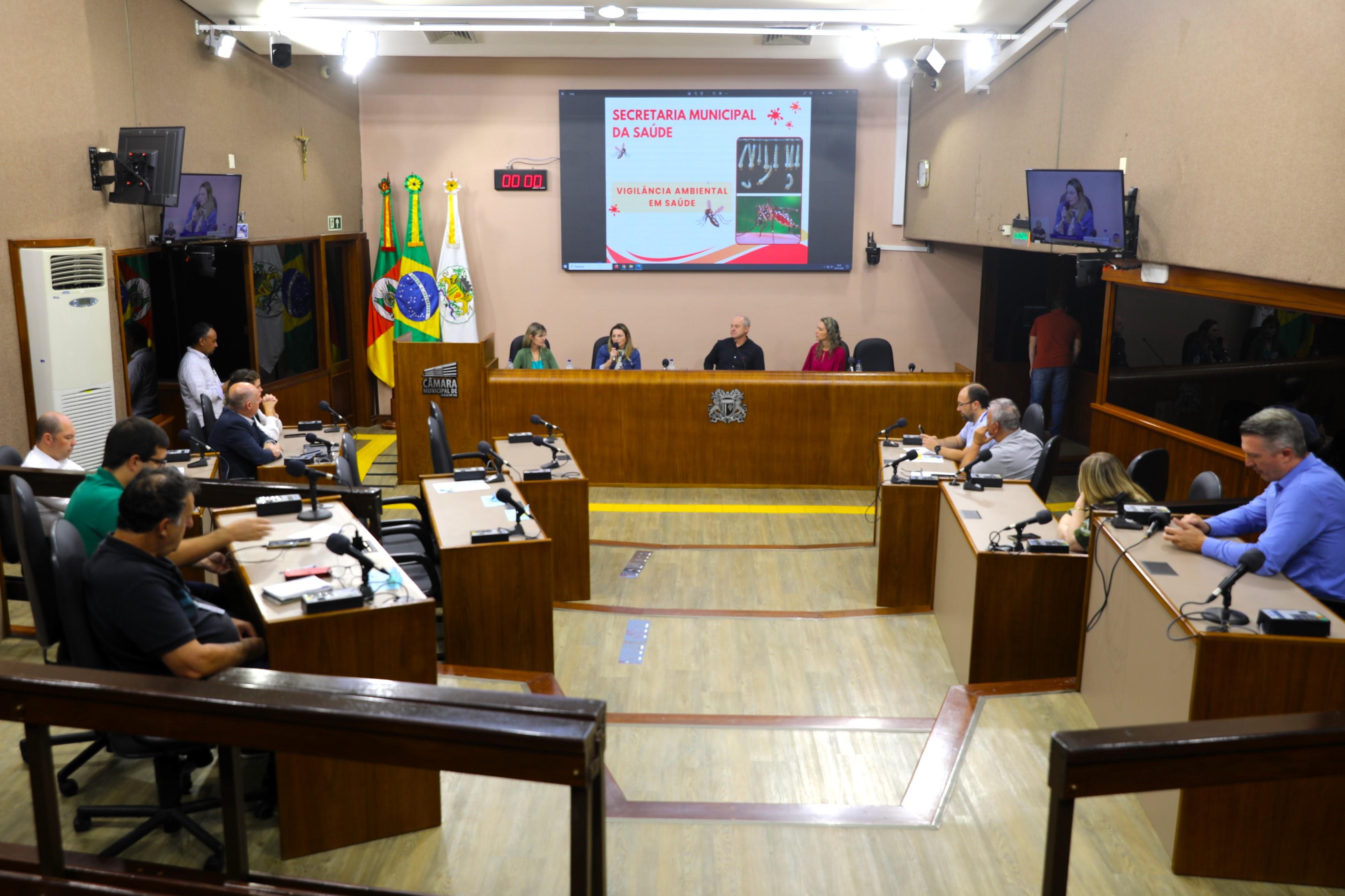 Comissão de Saúde do Legislativo apoia decreto da Prefeitura contra a dengue