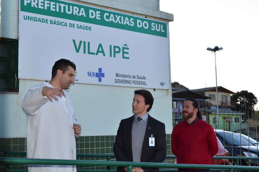 Renato Nunes realiza visita na UBS Vila Ipê