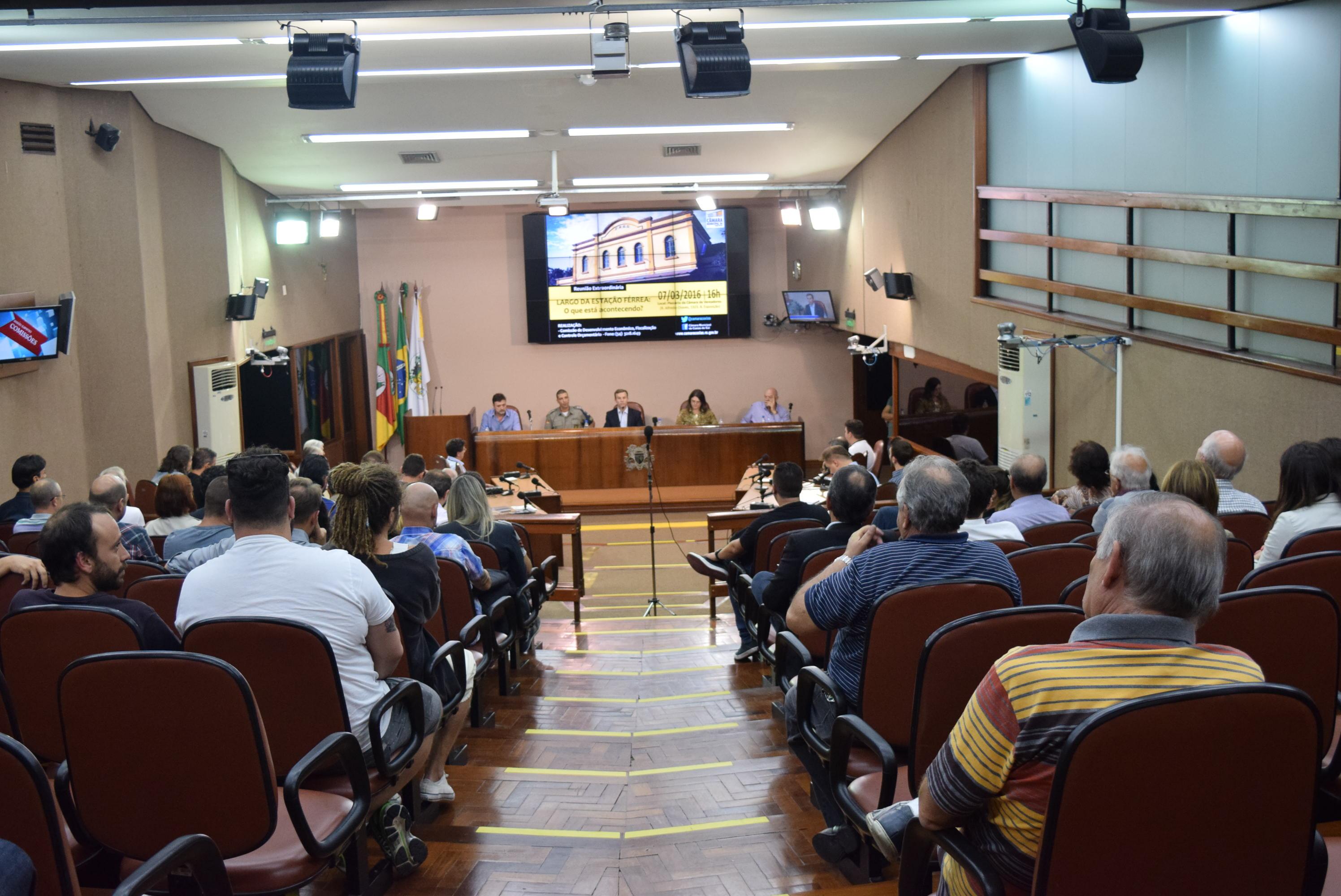 Comissão de Desenvolvimento Econômico solicitará audiência com o prefeito por melhorias no entorno do Largo da Estação Férrea