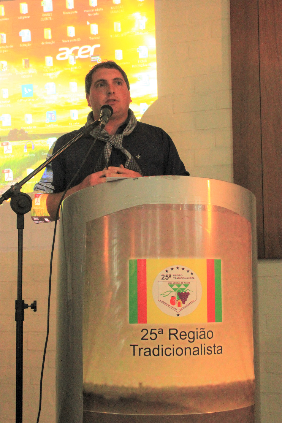 Ricardo Daneluz participa de Assembleia na 25ª Região Tradicionalista