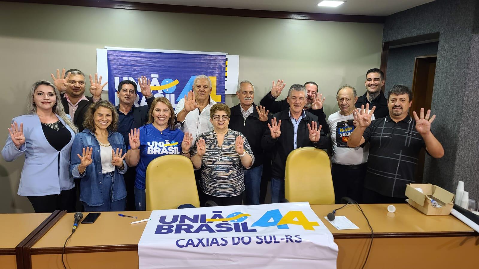 Celebração de filiação do vereador Xuxa ao União Brasil