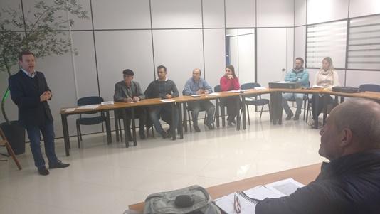 Guila Sebben participa de reunião da Garantiserra