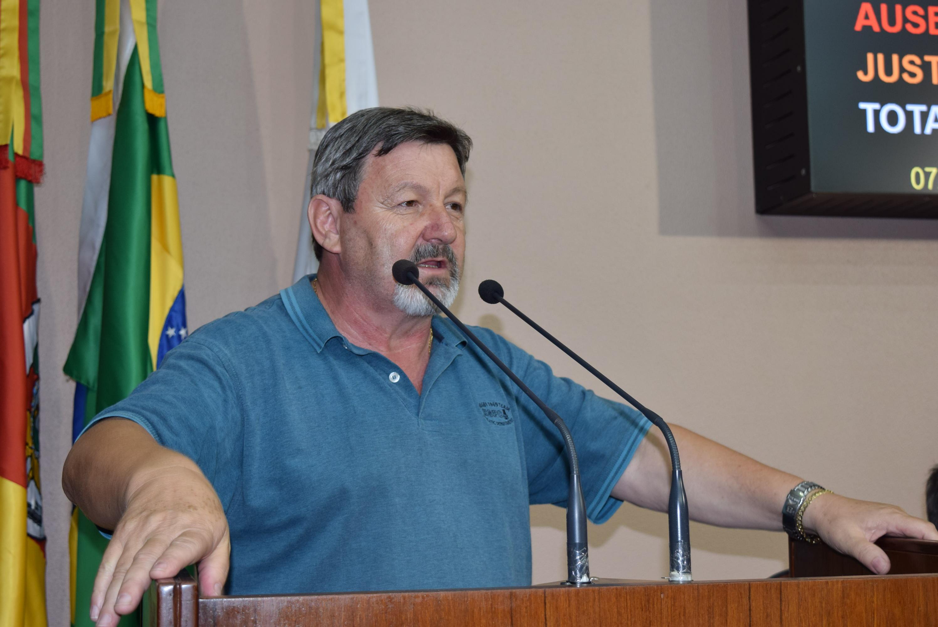 Elói Frizzo defende doação de terrenos públicos a centros de tradições gaúchas locais