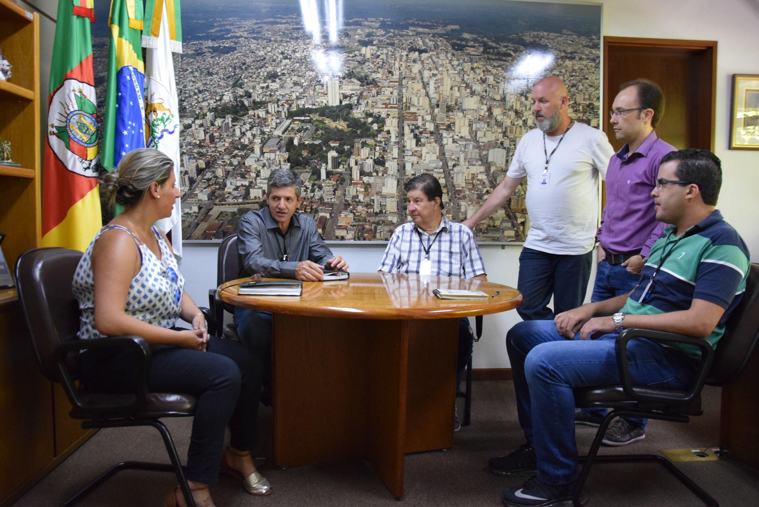 TV Câmara Caxias recebe a visita de integrantes do Legislativo de Vacaria