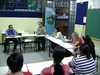 Vereador Beltrão visita comunidade da Escola Santa Corona