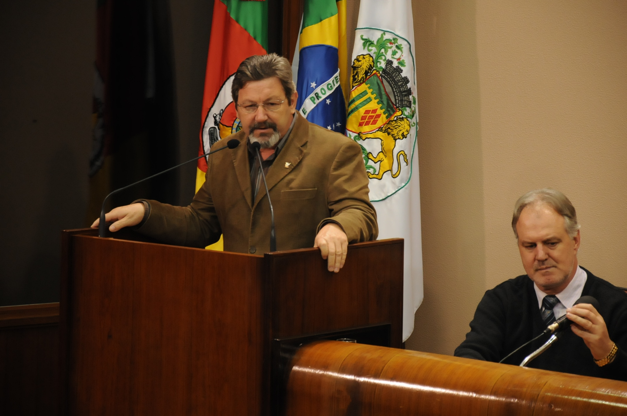 Frizzo demonstra preocupação com a segurança em Caxias do Sul