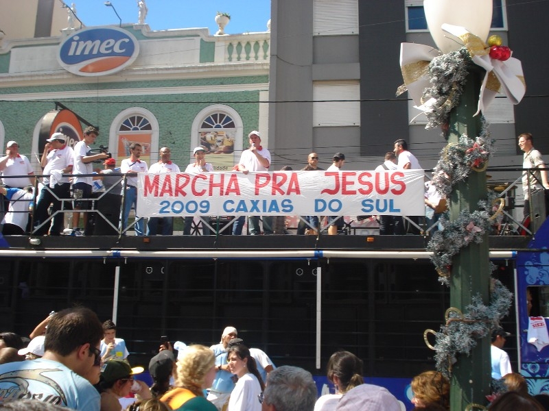 Vereador Renato Nunes destaca realização da MARCHA PRA JESUS