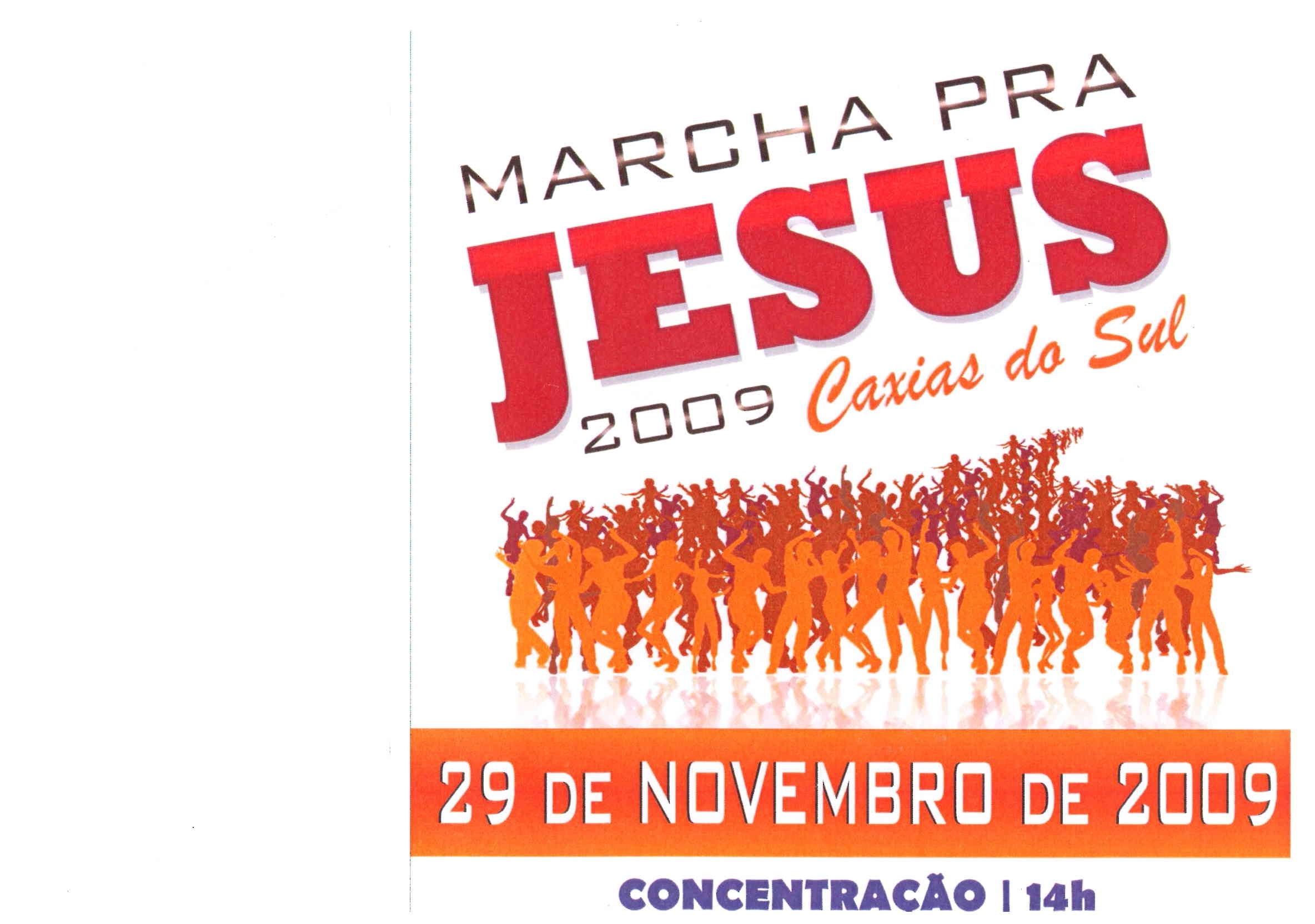 Renato Nunes participa da 'Marcha pra Jesus'
