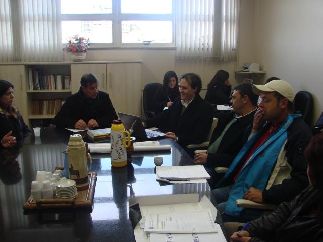 Vinicius participa das discussões sobre o Plano Diretor de Vacaria